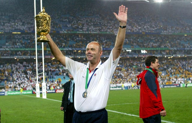 Head coach Clive Woodward masterminded England's triumph 