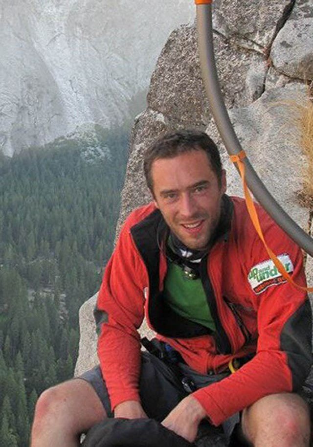 Undated handout photo of Andrew Foster who died shielding his wife from falling rocks at Yosemite National Park.