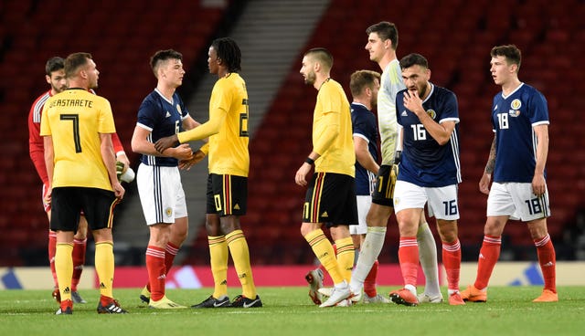 Belgium ran riot at Hampden Park
