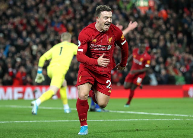 Xherdan Shaqiri was not involved for Liverpool