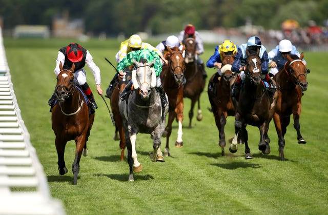 Free Eagle saw off The Grey Gatsby in a thrilling renewal of the Prince of Wales's Stakes at Royal Ascot