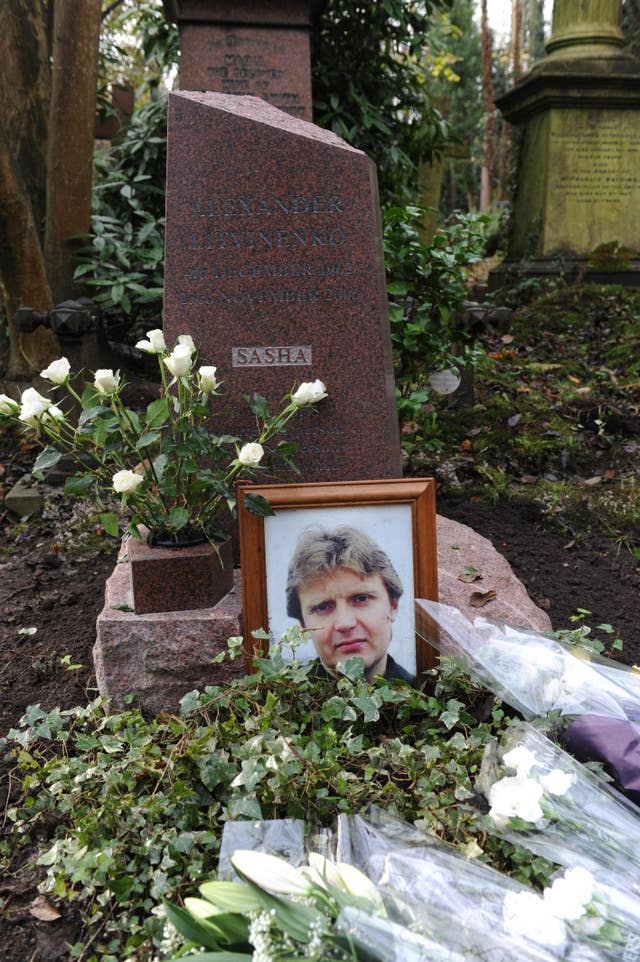 Litvinenko grave