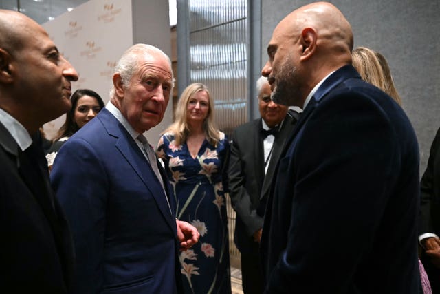 The King meets Sajid Javid