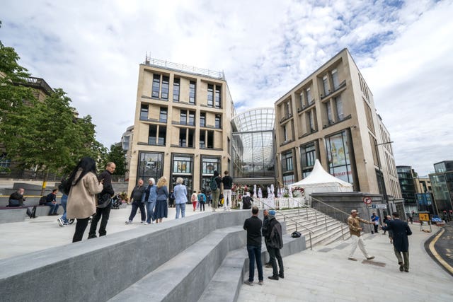 St James Quarter shopping centre