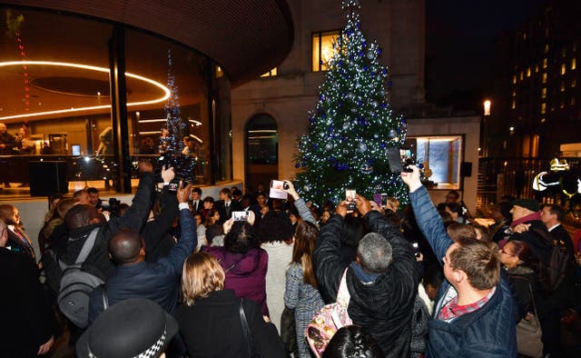 Met Police Christmas tree appeal launch