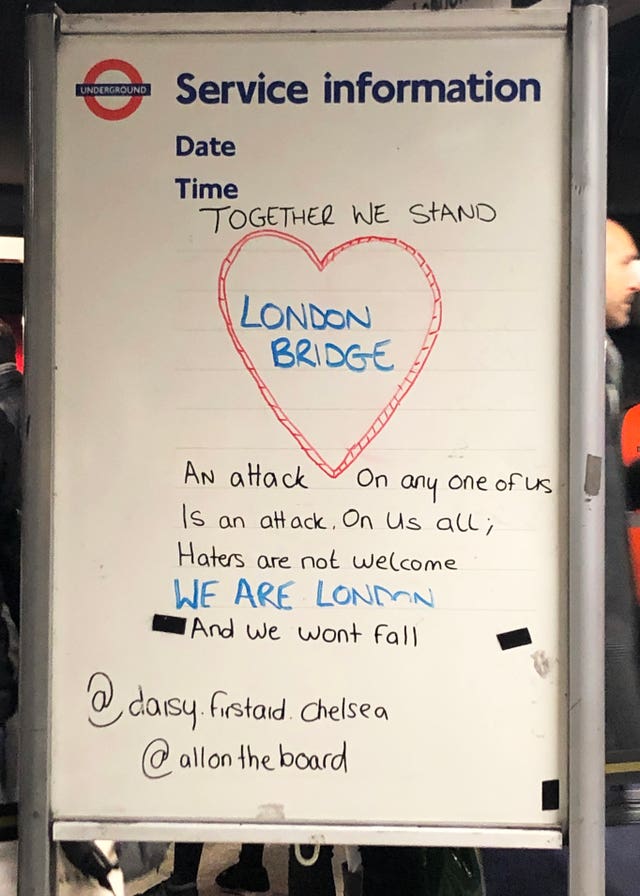 Incident on London Bridge
