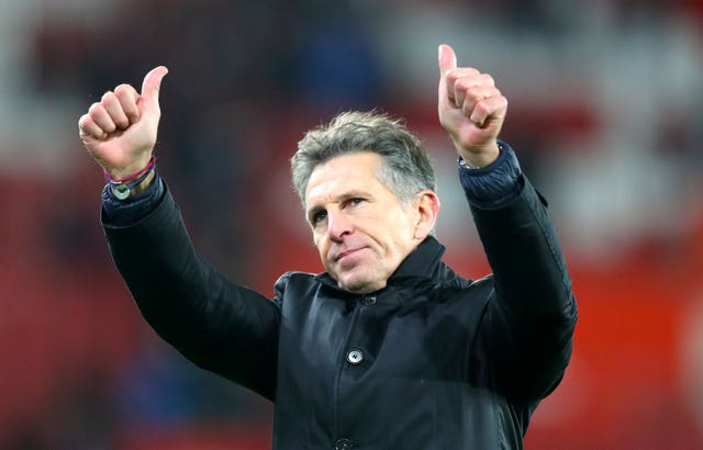 Leicester boss Claude Puel