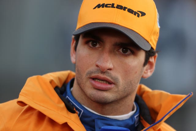 Carlos Sainz, pictured, is among the drivers tipped to replace Vettel at Ferrari (David Davies/PA)