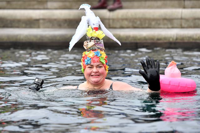 New Year’s Day swim