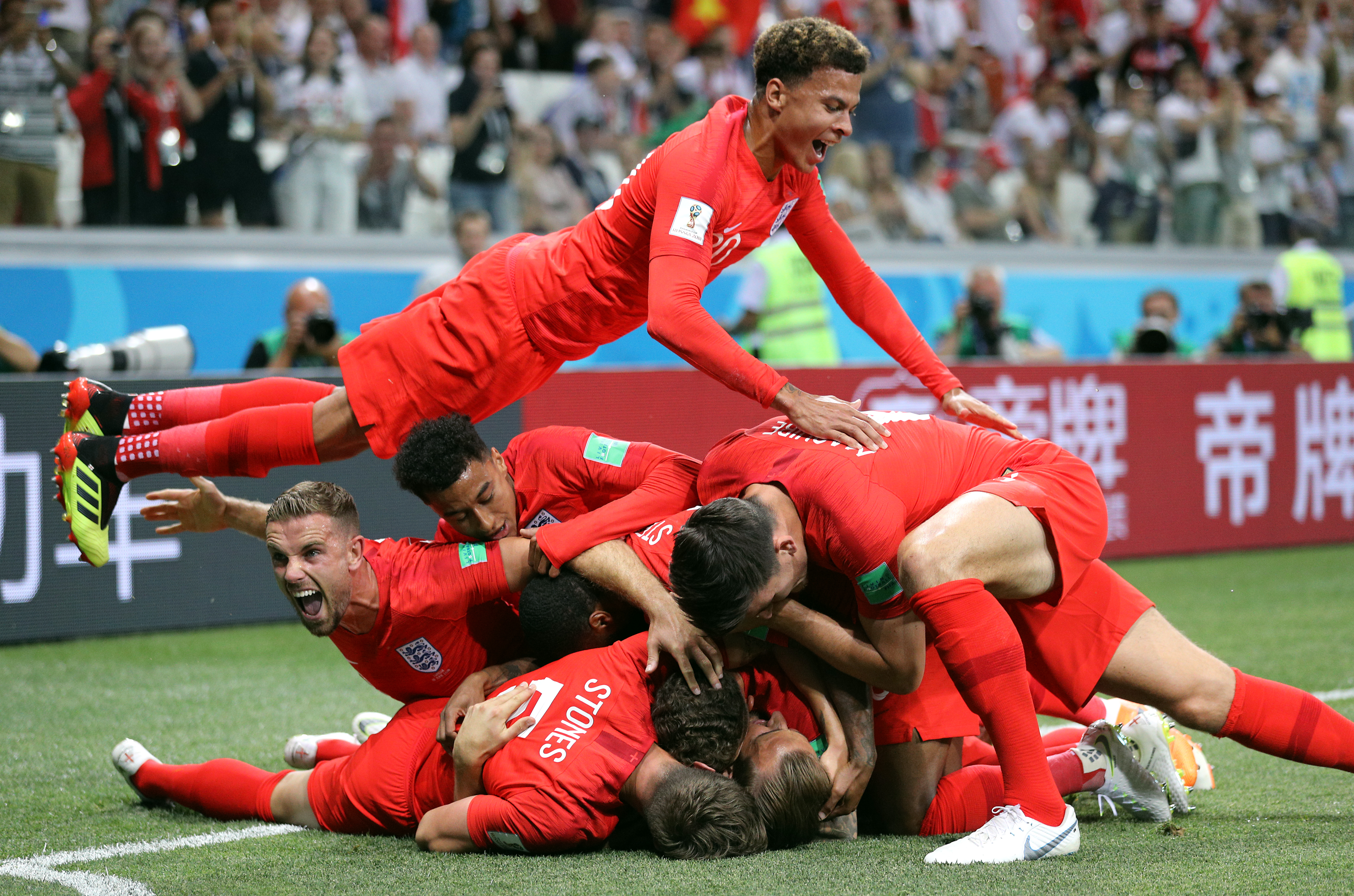 England are a win away from the last 16