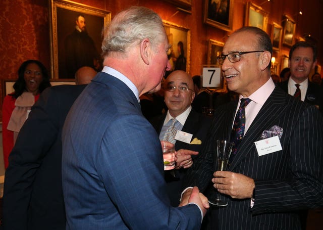 Charles speaks to Theo Paphitis