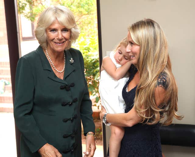 Duchess of Cornwall visits New Normandy Barracks