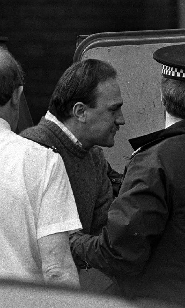 Ian Simms during his court case (PA)