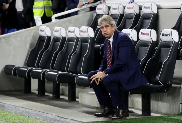 West Ham United manager Manuel Pellegrini had plenty to ponder