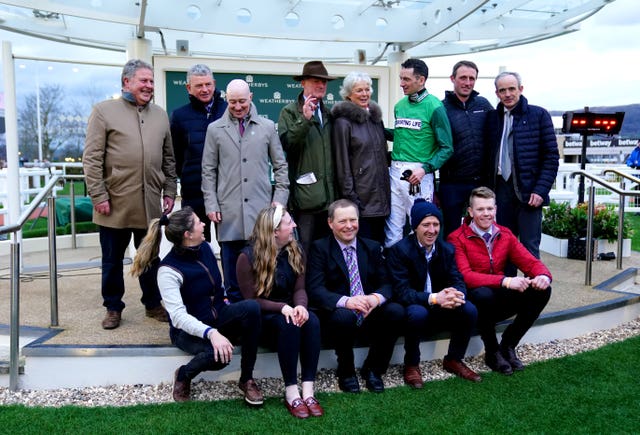 The Mullins team at Cheltenham