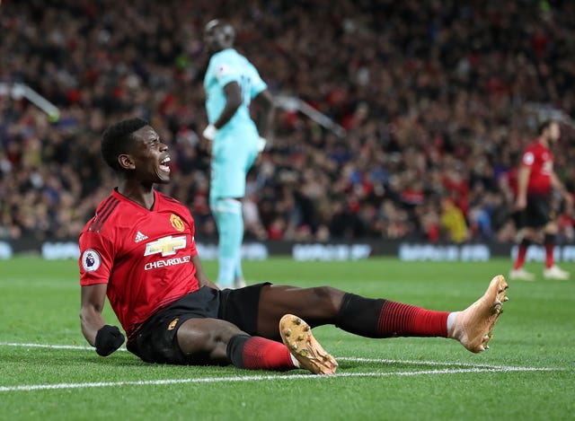 Paul Pogba admitted Manchester United's early-season form was 'very bad' (Martin Rickett/PA).