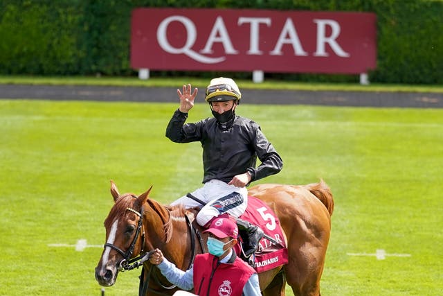 Stradivarius was a big winner for Frankie Dettori on Tuesday
