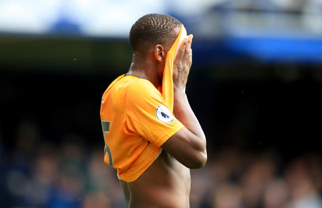 Willy Boly endured an afternoon to forget