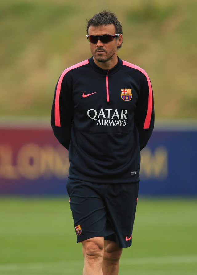 Luis Enrique was a Champions League winner with Barcelona in 2015