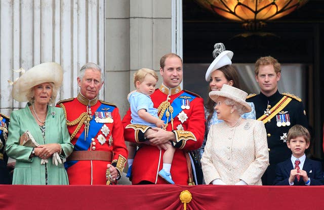 Trooping the Colour parade 2015