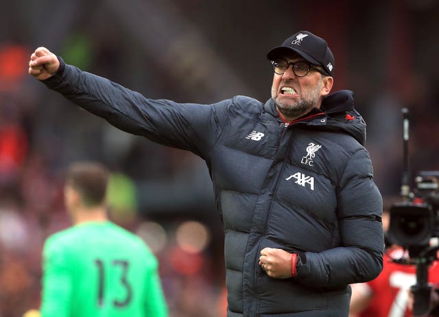 Jurgen Klopp's Liverpool were closing in on their first title in 30 years when the Premier League was postponed.