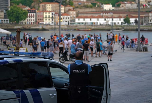 Chelsea and Manchester City fans clash in Porto ahead of Champions League final PLZ Soccer Chelsea and Manchester City fans clash in Porto ahead of Champions League final PLZ Soccer