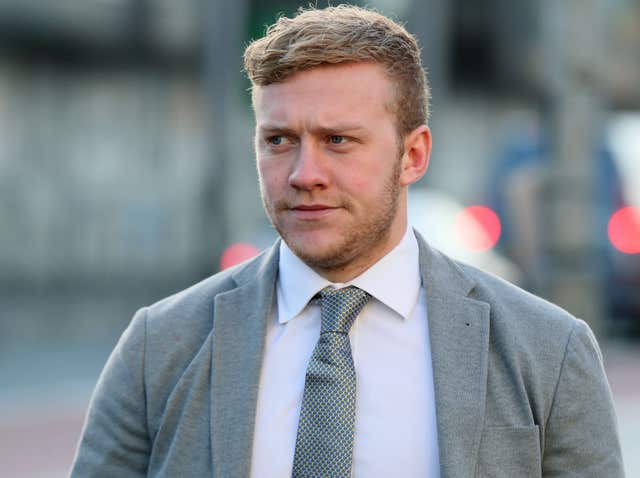 Ireland and Ulster rugby player Stuart Olding (Brian Lawless/PA)
