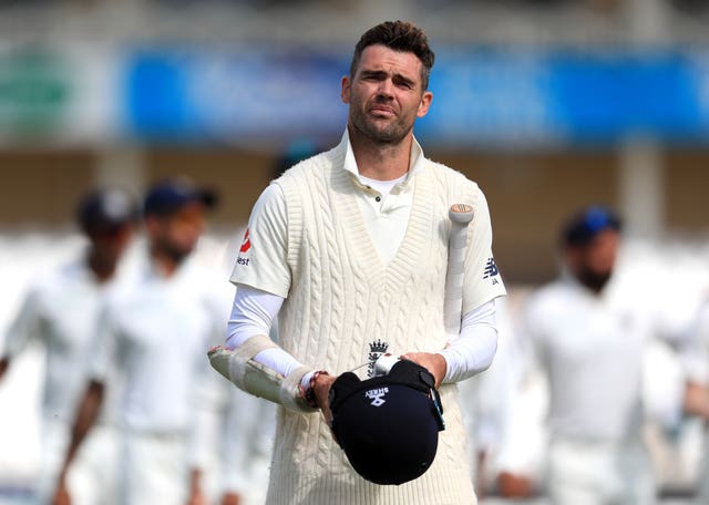 James Anderson is a doubt for the first Ashes Test (Mike Egerton/PA)