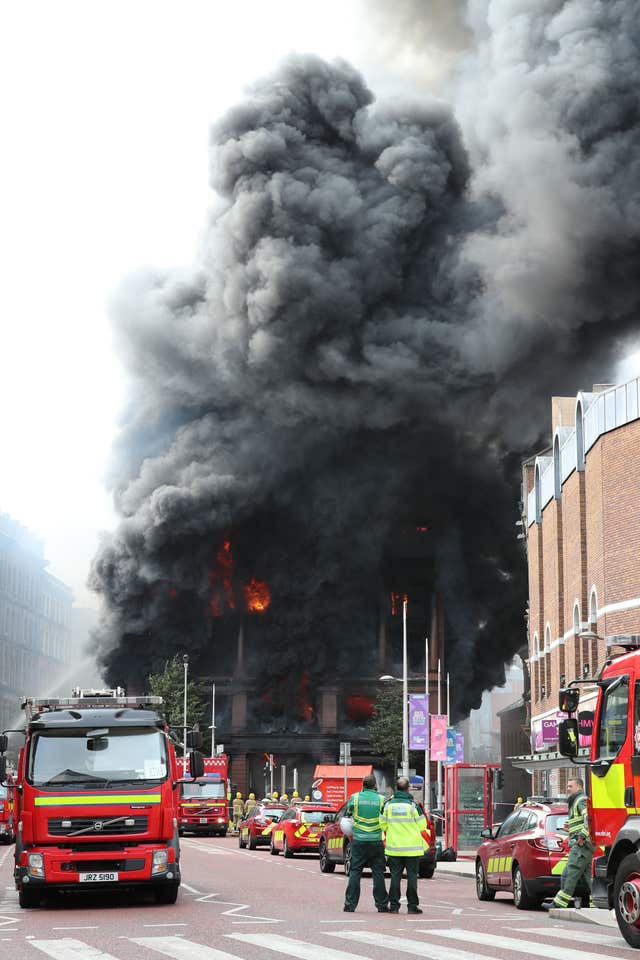 Belfast fire