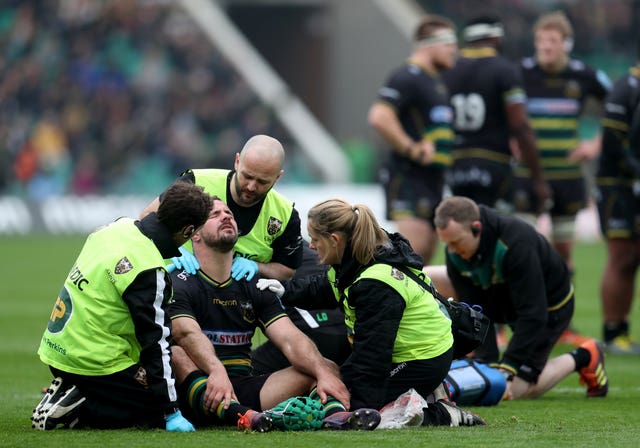 Heinrich Brussow was one of a host of players to suffer injuries in the match