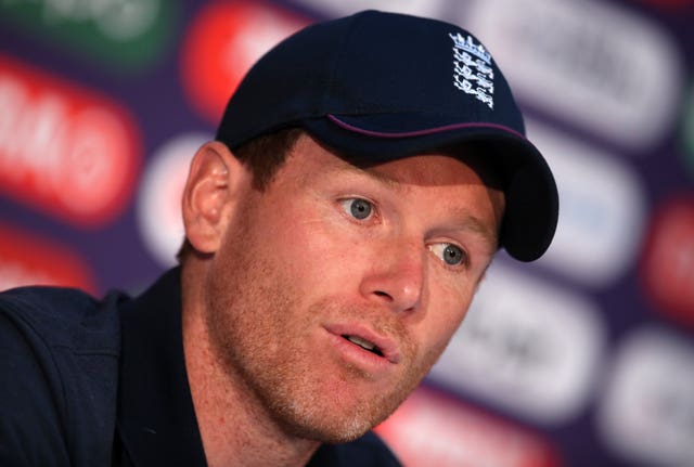 Eoin Morgan has brushed off talk of England feeling the pressure