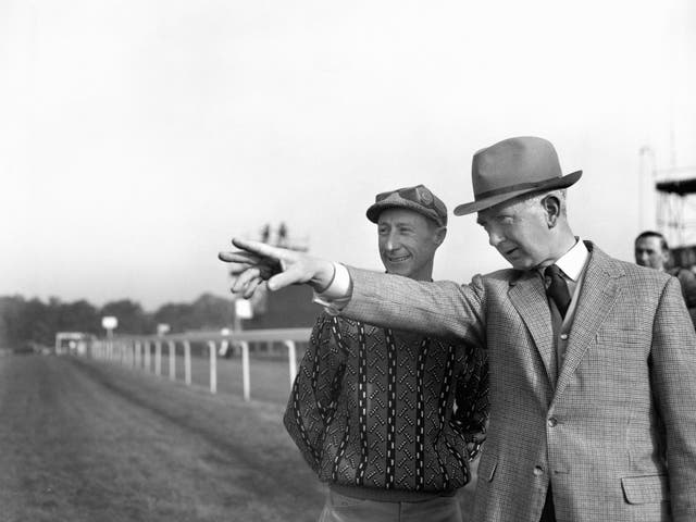 Vincent O&rsquo;Brien (right) created Ballydoyle 