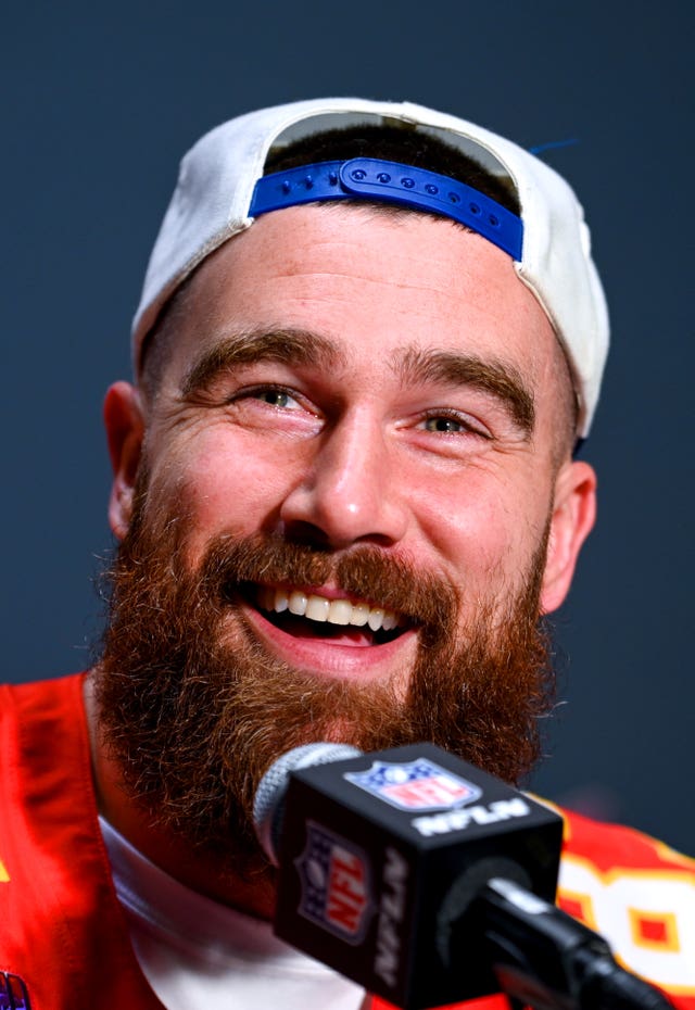Kansas City Chiefs player Travis Kelce