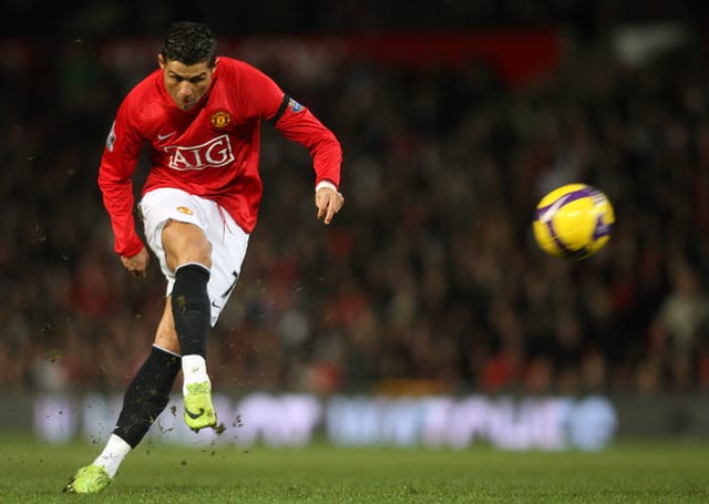 Former Manchester United forward Cristiano Ronaldo