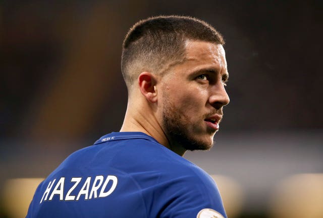 Eden Hazard will hope to claim a first FA Cup winners' medal with Chelsea on Saturday