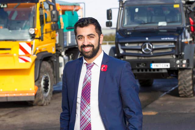 Transport Minister Humza Yousaf