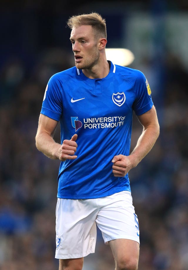 Portsmouth's Matt Clarke 