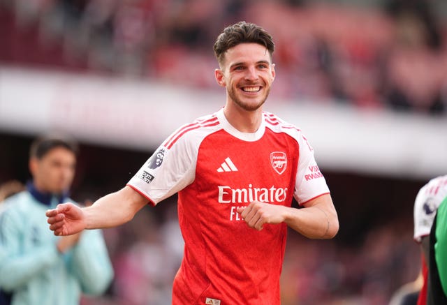Declan Rice hit the only goal of the game