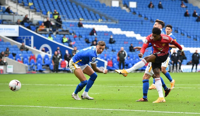 Marcus Rashford scored United''s second