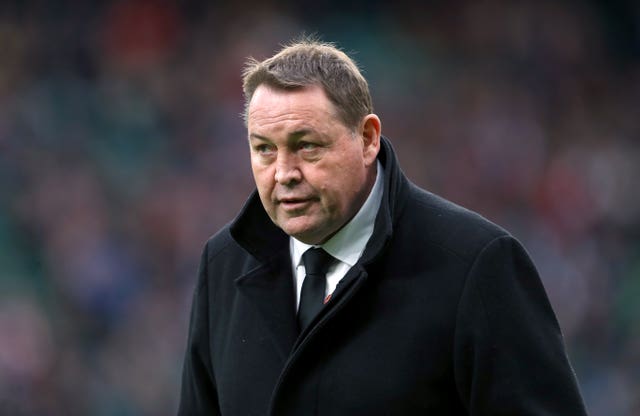 Steve Hansen is looking to guide New Zealand to a third World Cup triumph in a row (David Davies/PA).