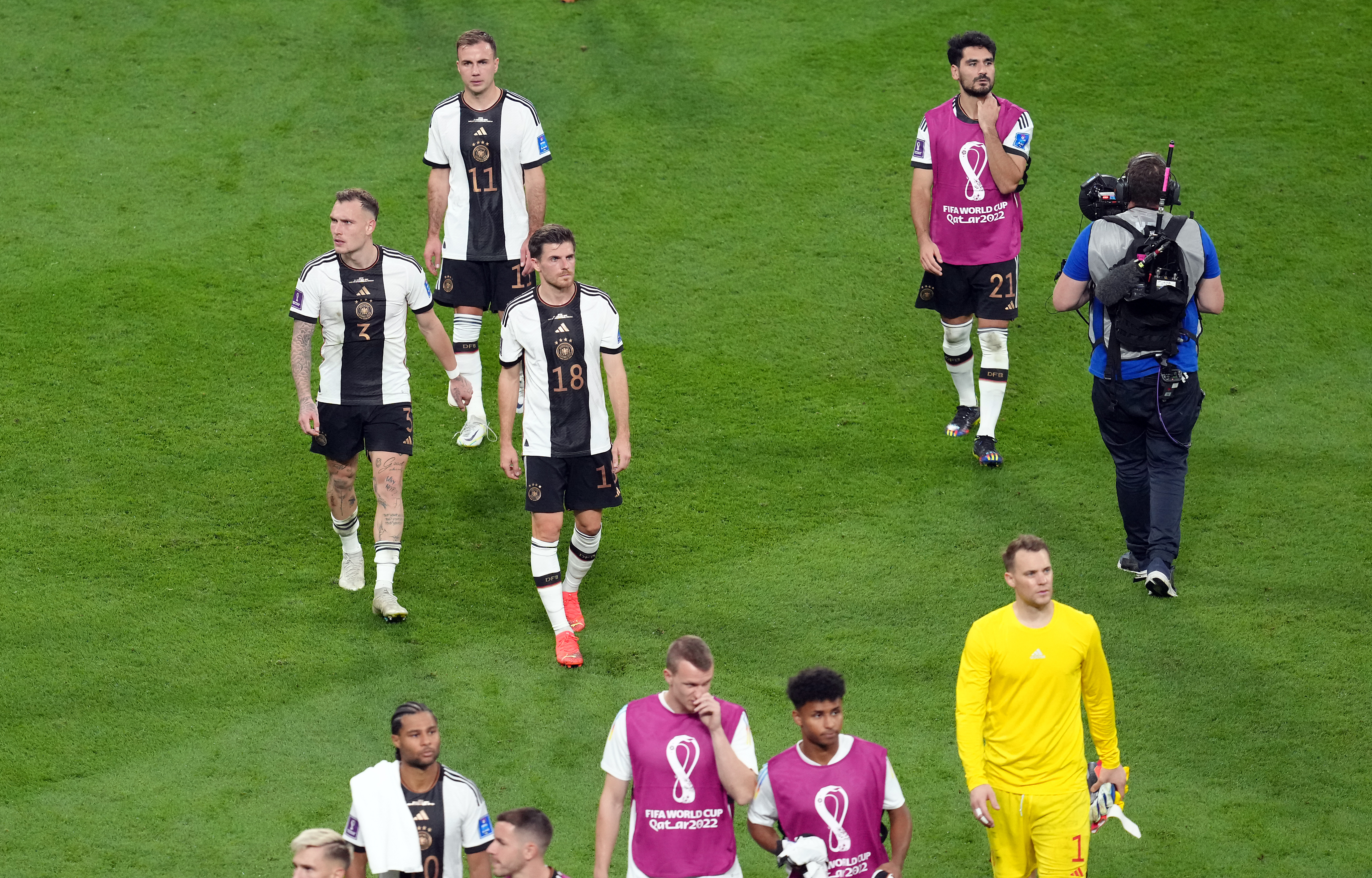 were unable to finish above Japan or Costa Rica in the group stages in Qatar