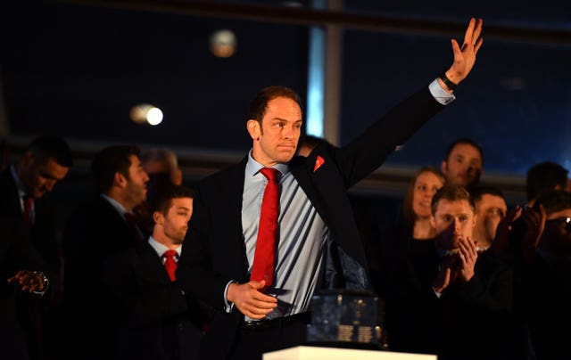 Alun Wyn Jones captained Wales to Grand Slam glory 