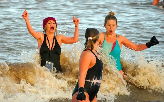 New Year’s Day swim