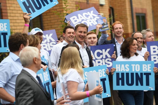 Tory leadership race