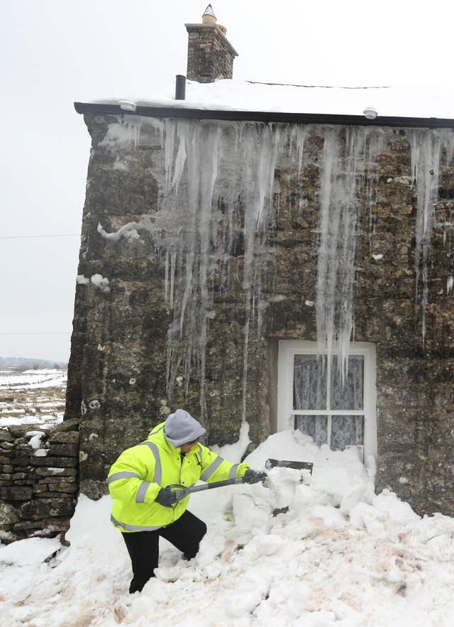 Winter weather March 4th 2018