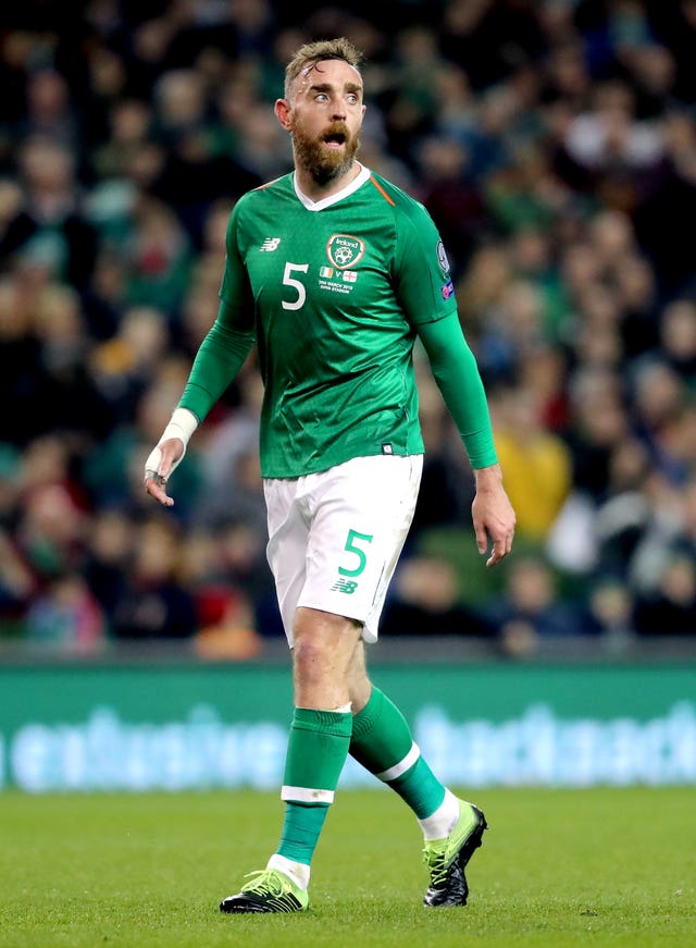 Republic of Ireland defender Richard Keogh met up ahead of the Euro 2020 qualifiers against Denmark and Gibraltar