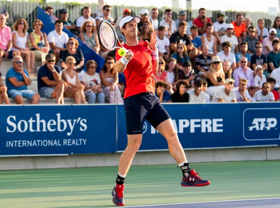 Murray has only played three singles tournaments since his hip operation