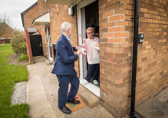 Corbyn visit to the Midlands