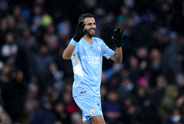 Mahrez has been in the goals this term