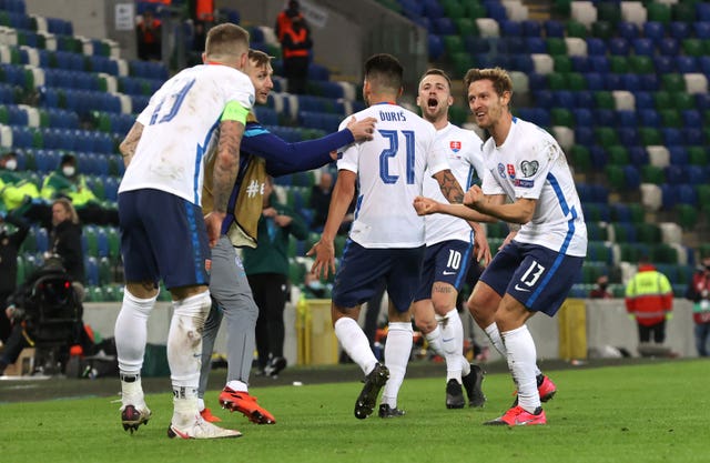 Northern Ireland denied by Slovakia in Euro 2020 play-off